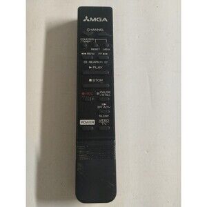 OEM Mitsubishi MGA UM4/R03 VCR Remote Control - Tested & Works